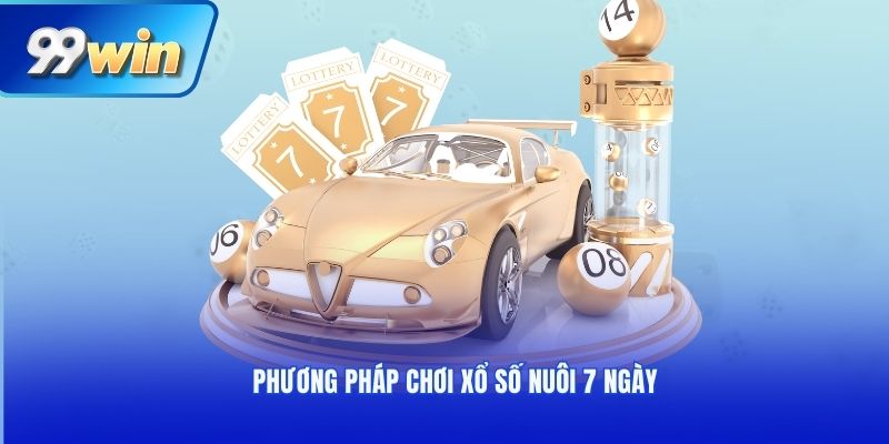 Phương pháp chơi xổ số nuôi 7 ngày